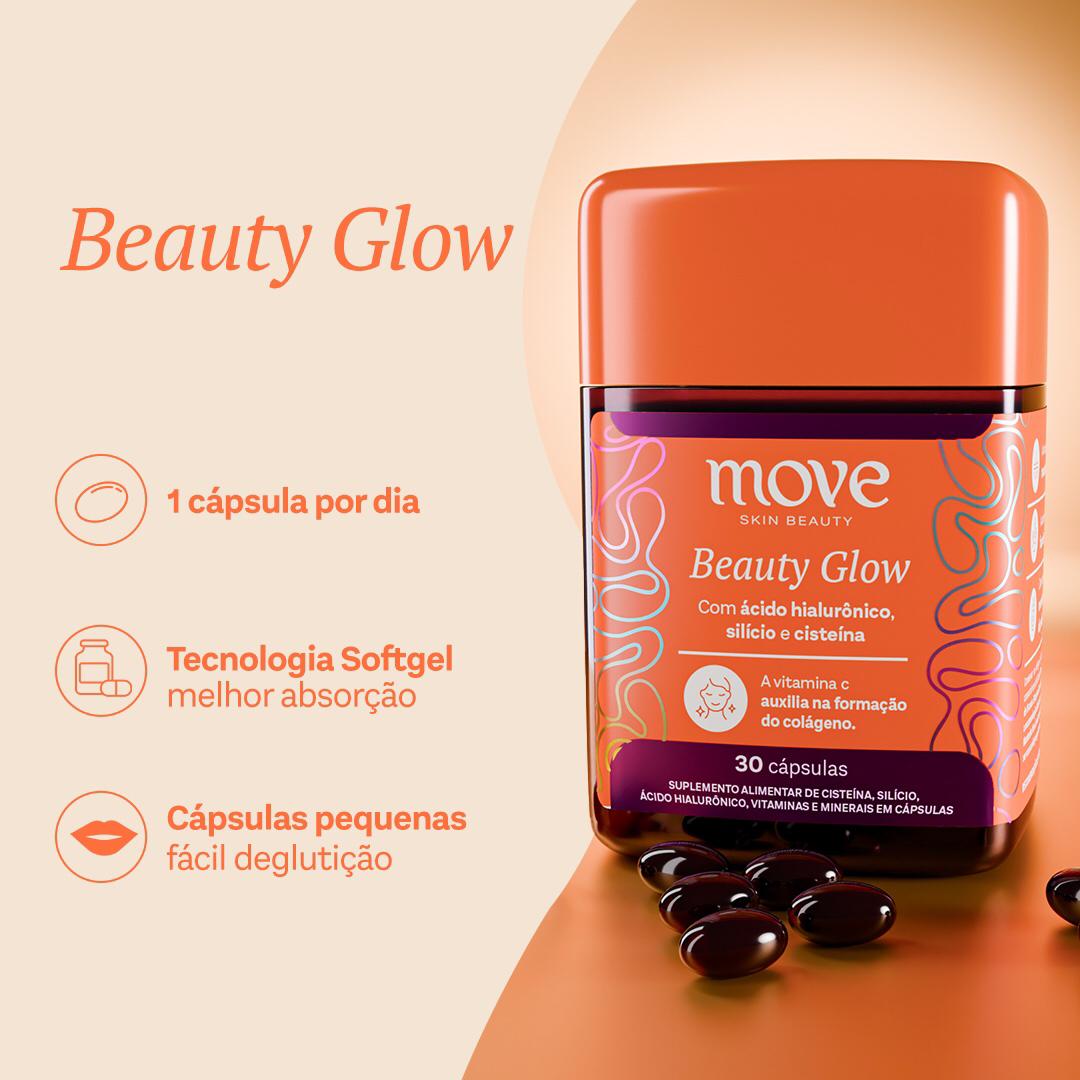 Kit Beauty Glow +  Ômega 3 (1 Mês) - Move Skin Beauty