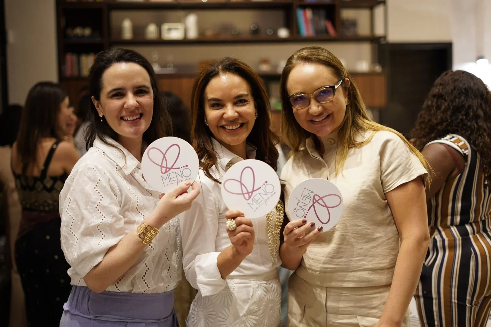 3 mulheres no evento Menoempausa.