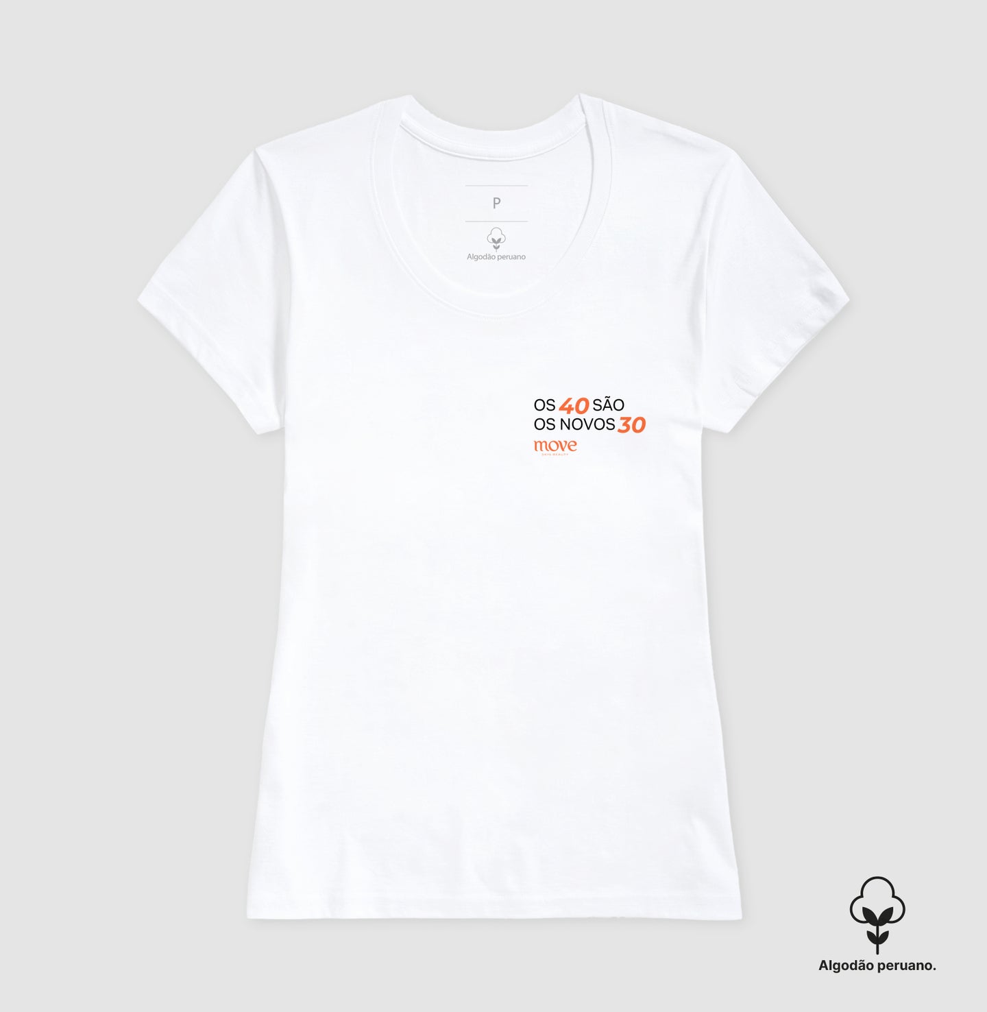 Camiseta Premium Os 40 são os novos 30