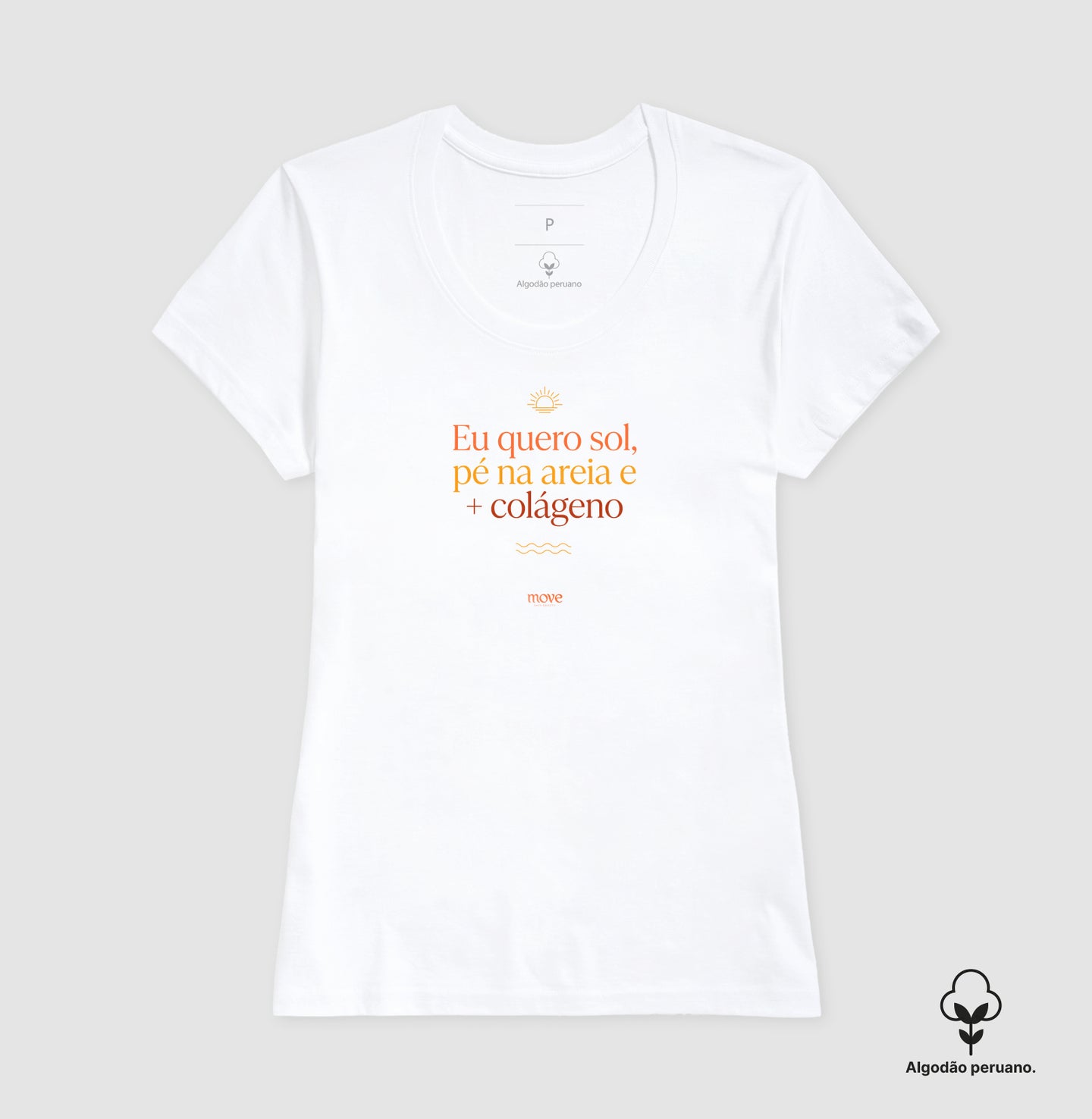 Camiseta Premium Eu Quero Sol