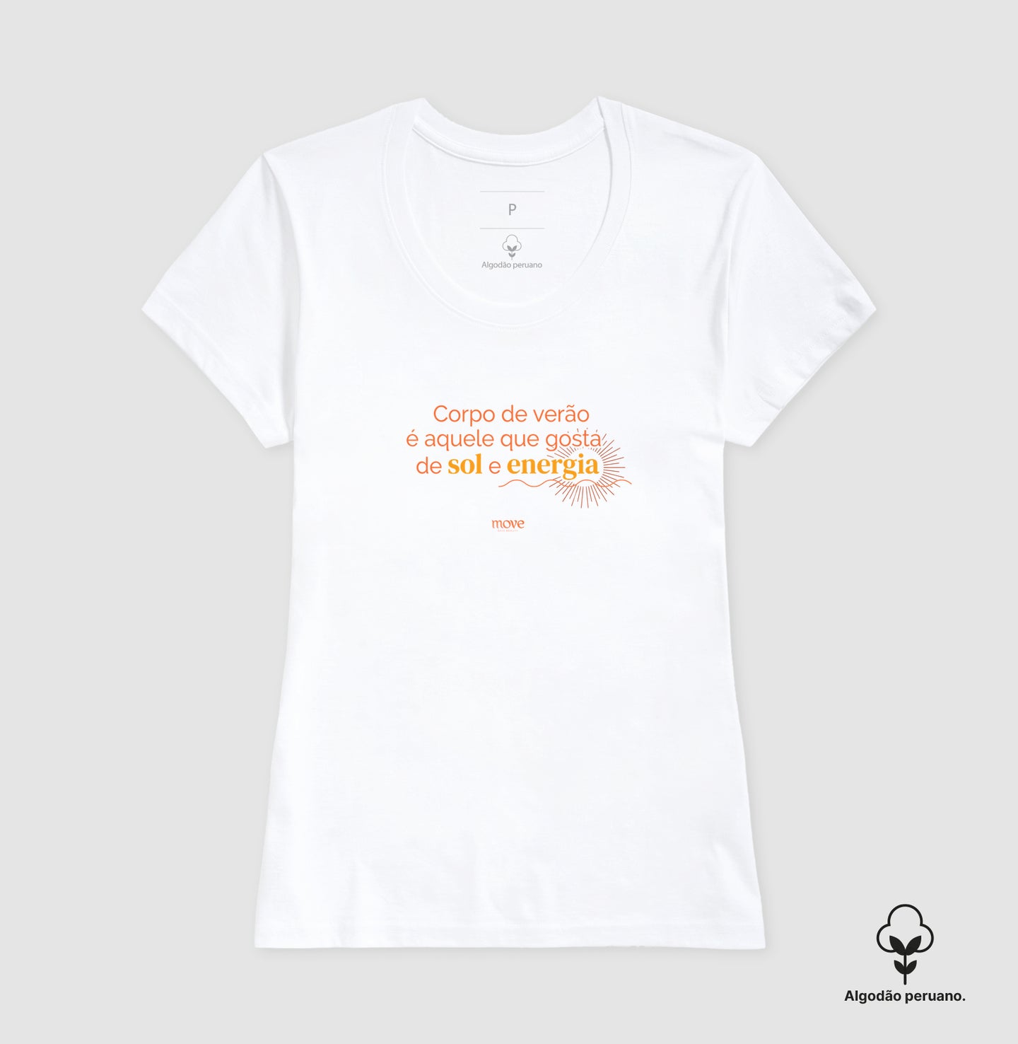 Camiseta Premium Corpo de Verão