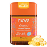 Ômega 3 Concentrado 660 EPA 440 DHA IFOS™ 60 Cápsulas (1 Mês) - Move Skin Beauty