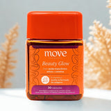 Beauty Glow Move Skin Beauty Multivitamínico para Pele, Cabelo e Unha com 30 Cápsulas