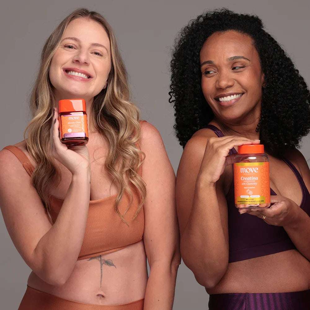 Kit Nutricosméticos Move Skin Beauty: Creatina Gummy e Beauty Glow