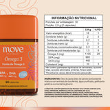 Ômega 3 Concentrado 660 EPA 440 DHA IFOS™ 60 Cápsulas (1 Mês) - Move Skin Beauty