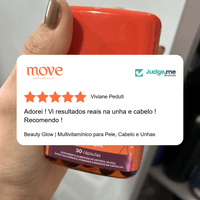 Beauty Glow | Multivitamínico para Pele, Cabelo e Unhas - Move Skin Beauty