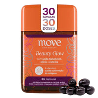 Beauty Glow | Multivitamínico para Pele, Cabelo e Unhas – 30 Cápsulas - Move Skin Beauty