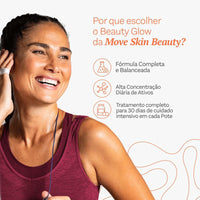 Beauty Glow | Multivitamínico para Pele, Cabelo e Unhas – 30 Cápsulas - Move Skin Beauty
