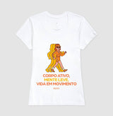 Camiseta: Corpo Ativo, Mente Leve, Vida em Movimento - Move Skin Beauty