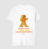 Camiseta: Corpo Ativo, Mente Leve, Vida em Movimento - Move Skin Beauty