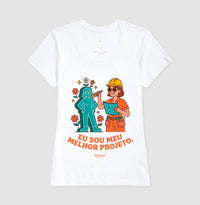 Camiseta Eu sou meu melhor Projeto - Move Skin Beauty