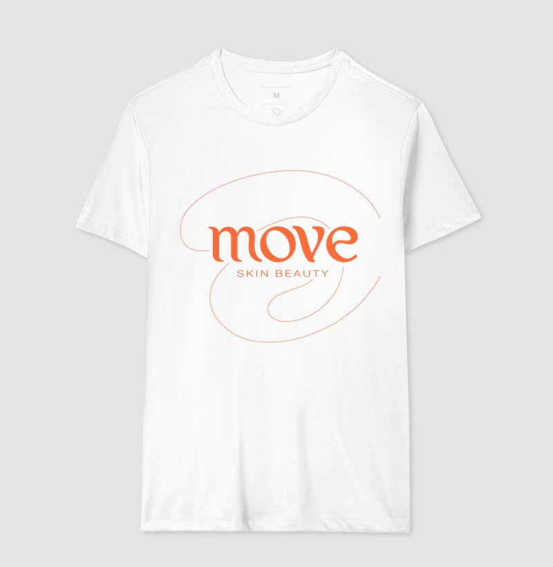 Camiseta Logo Move Skin Beauty - Move Skin Beauty