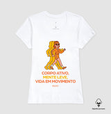 Camiseta Premium: Corpo Ativo, Mente Leve, Vida em Movimento - Move Skin Beauty
