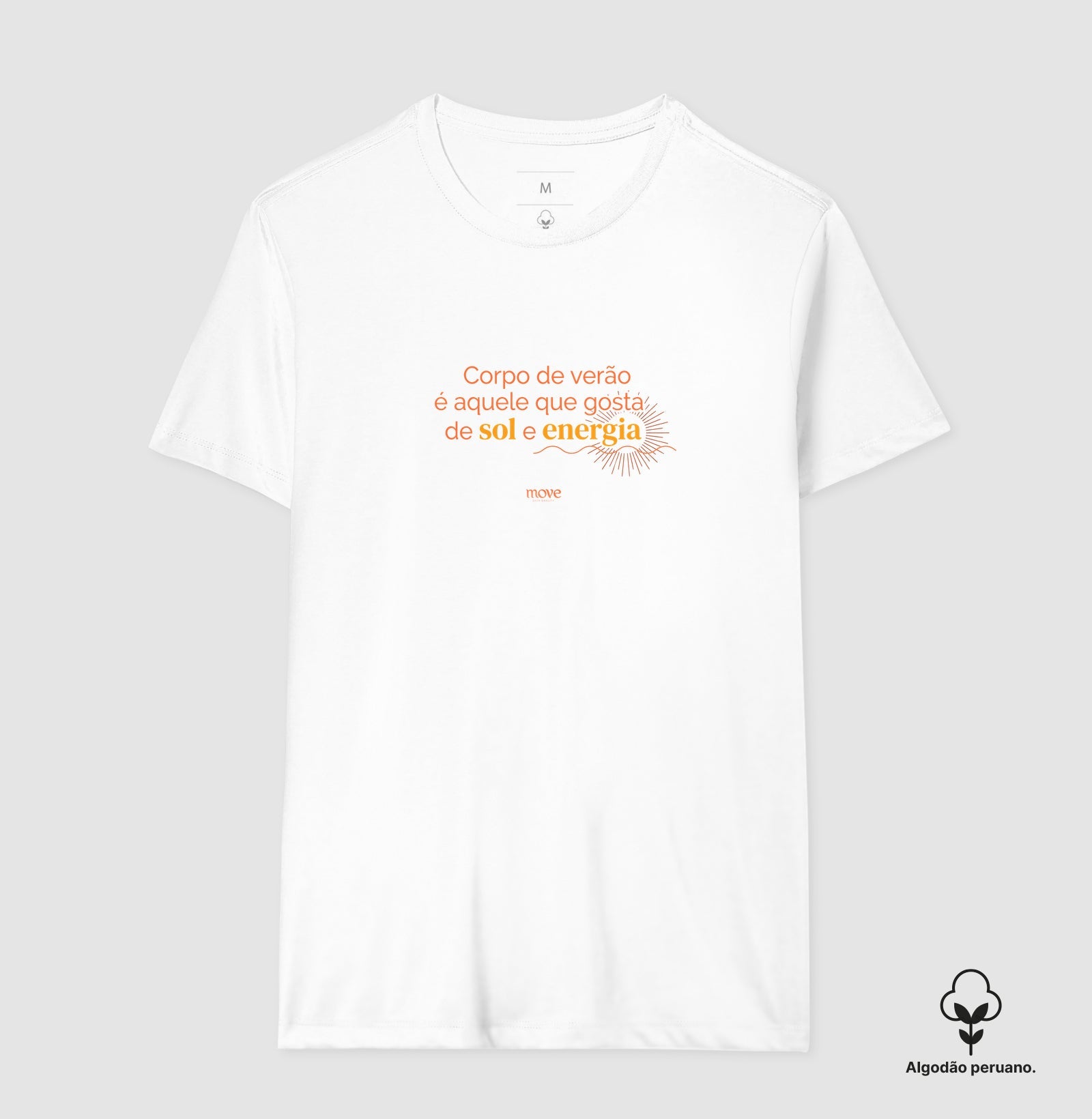 Camiseta Premium: Corpo de Verão - Move Skin Beauty