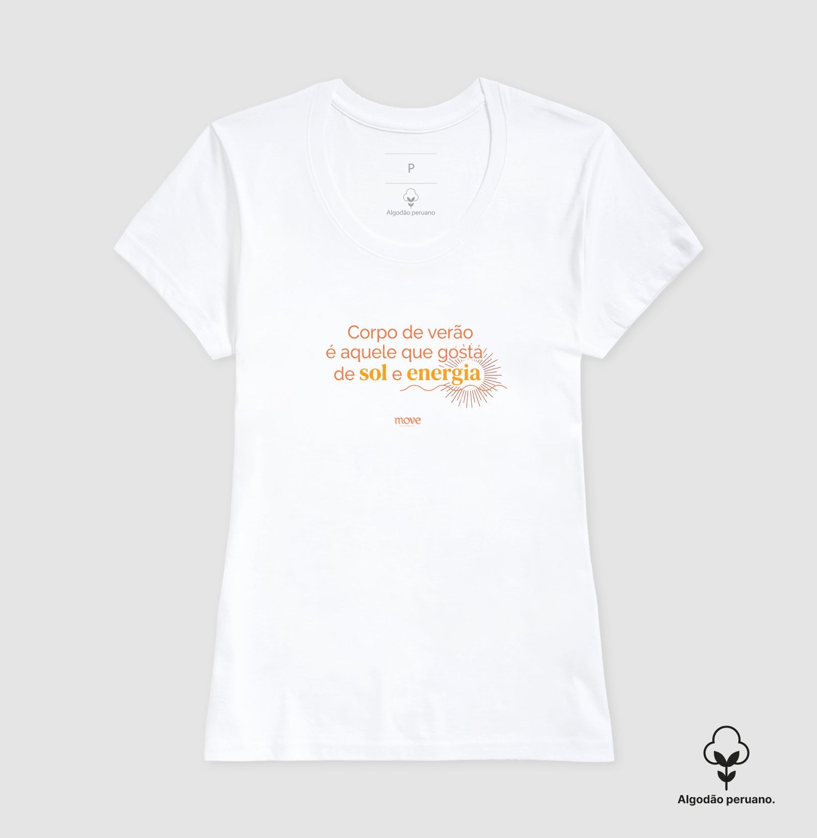 Camiseta Premium: Corpo de Verão - Move Skin Beauty