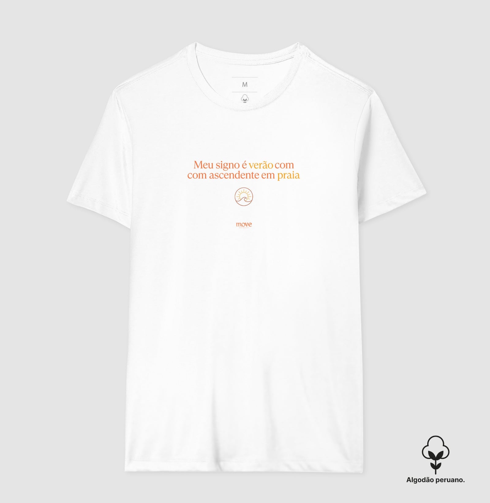 Camiseta Premium: Meu Signo - Move Skin Beauty