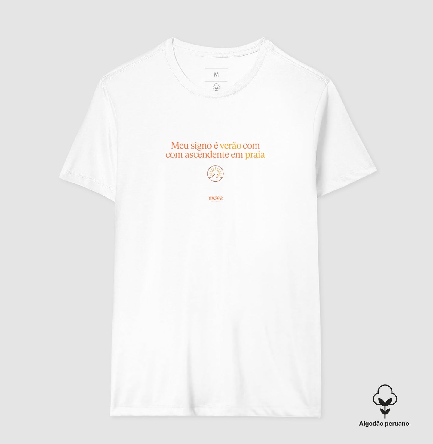 Camiseta Premium: Meu Signo - Move Skin Beauty