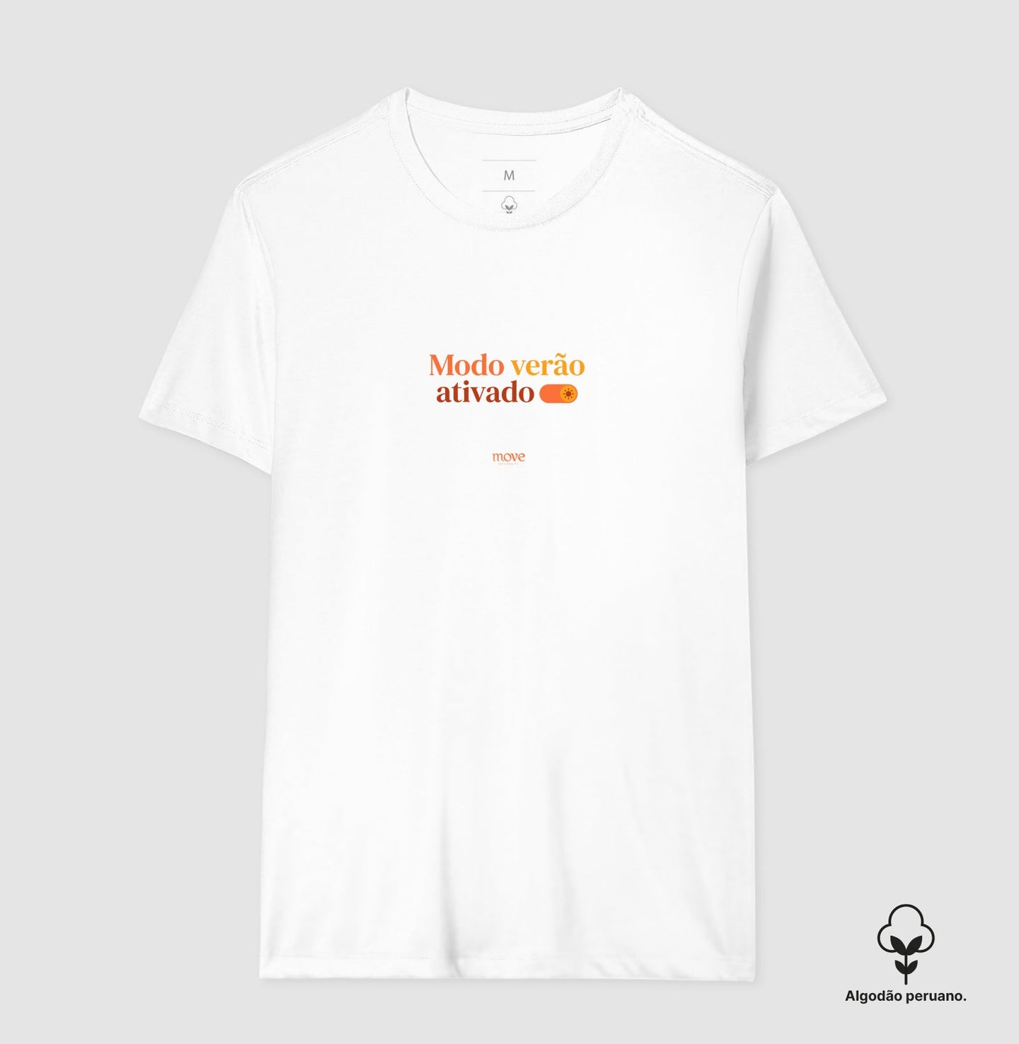 Camiseta Premium: Modo Verão Ativado - Move Skin Beauty