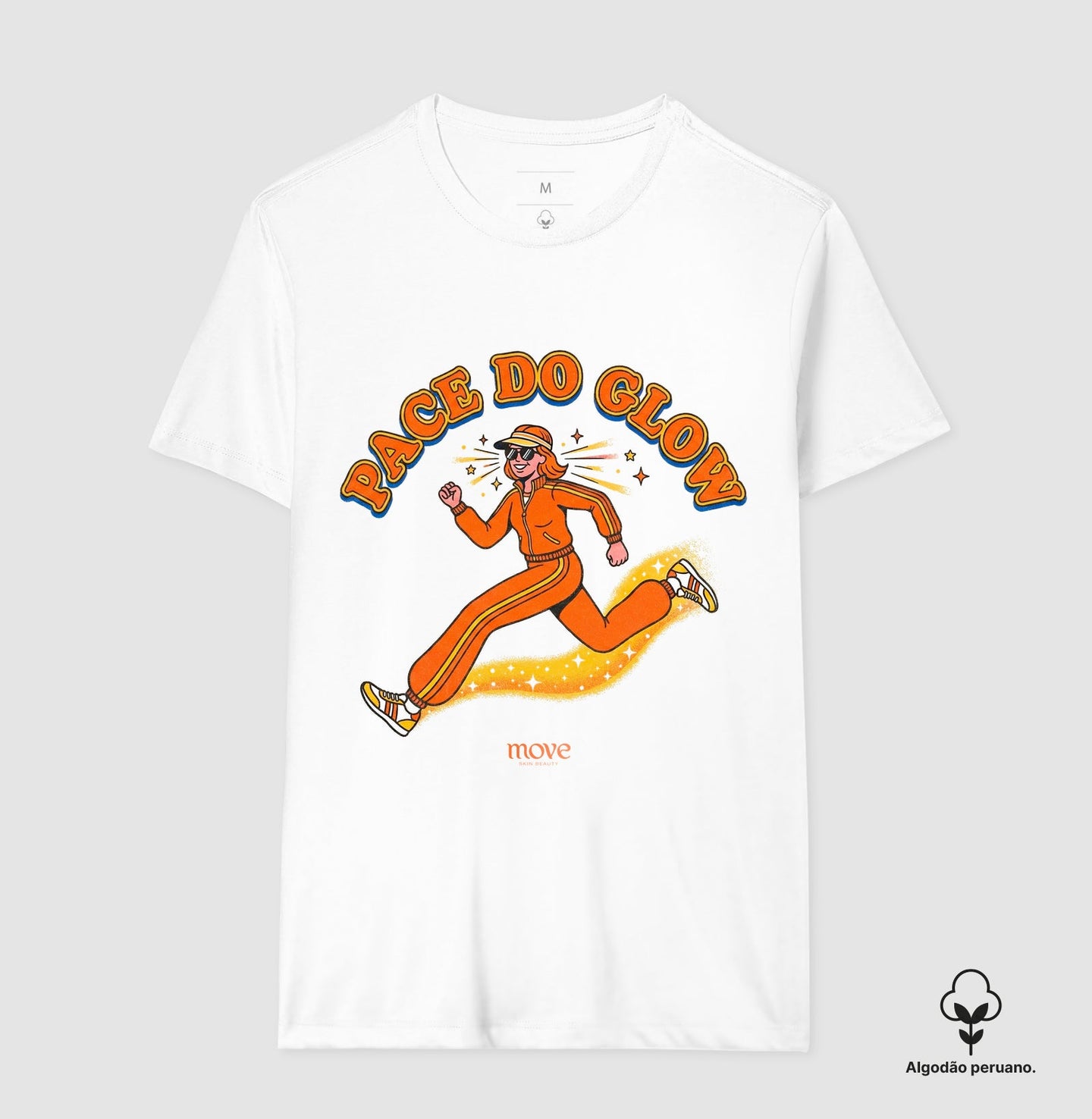 Camiseta Premium: Pace do Glow - Move Skin Beauty