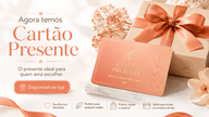 Cartão - presente Move Skin Beauty - Move Skin Beauty