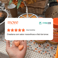 Creatina Monohidratada em Gummy Sabor Tangerina - Move Skin Beauty