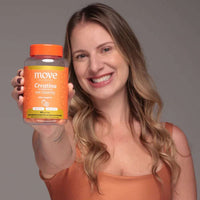 Creatina Monohidratada em Gummy Tangerina | 60 Gummies - Move Skin Beauty