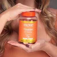 Creatina Monohidratada em Gummy Tangerina | 60 Gummies - Move Skin Beauty