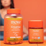 Kit Nutricosméticos Move Skin Beauty: Creatina Gummy e Ômega 3