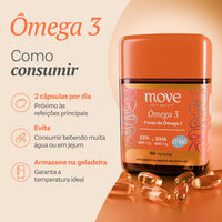 Ômega 3 Concentrado 660 EPA 440 DHA IFOS™ 60 Cápsulas (1 Mês) - Move Skin Beauty