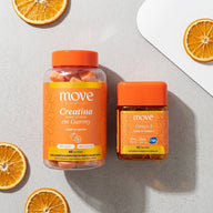 Kit Creatina Gummy Tangerina Monohidratada + Ômega 3 - Move Skin Beauty