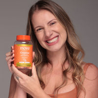 Kit Creatina Gummy Tangerina Monohidratada + Ômega 3 - Move Skin Beauty