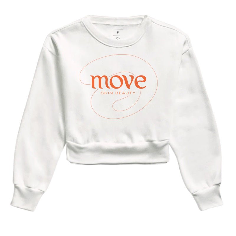 Moletom Cropped: Move Skin Beauty - Move Skin Beauty