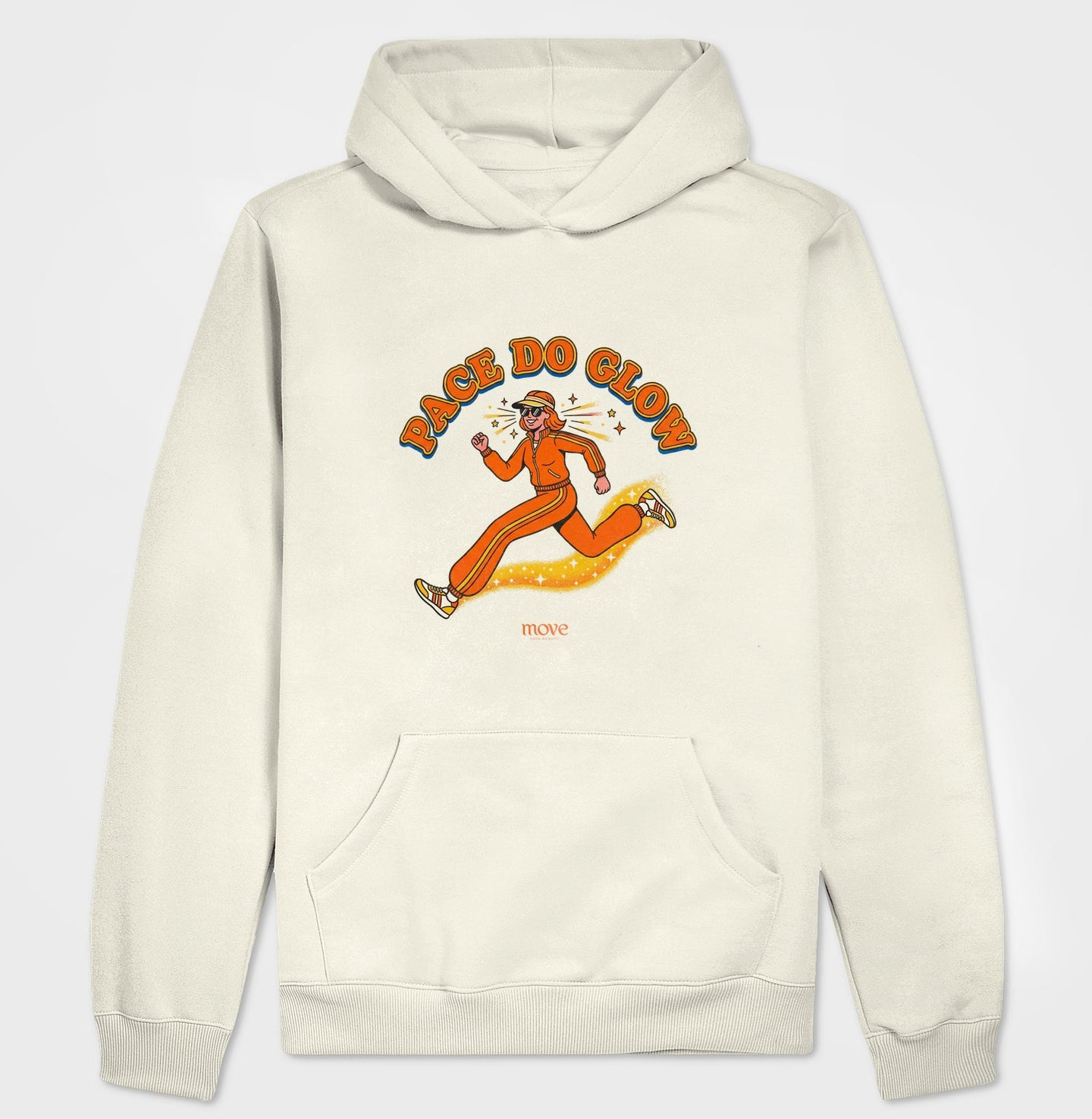 Moletom Hoodie: Pace do Glow - Move Skin Beauty