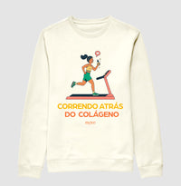 Moletom Suéter: Correndo Atrás do Colágeno - Move Skin Beauty