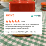 Ômega 3 Concentrado IFOS™ 660mg EPA + 440mg DHA - Move Skin Beauty